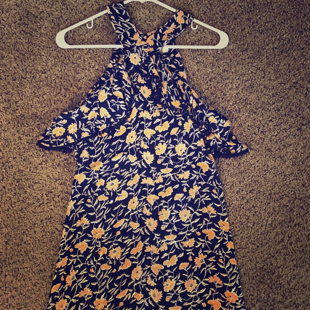Floral fringe dress from Francesca’s